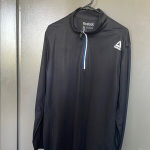 Reebok Black Lightweight Quarter-Zip shirt XL